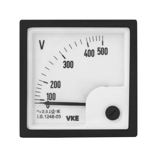 VKE S72-300V 72mm AC Voltmeter