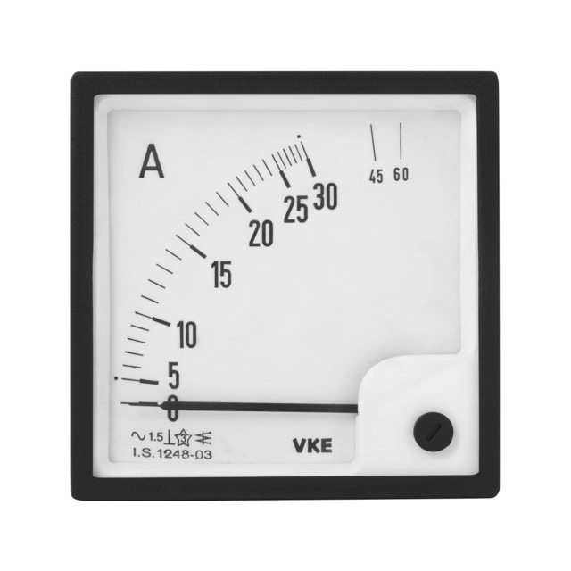 VKE S96-60A 96mm AC Ammeter