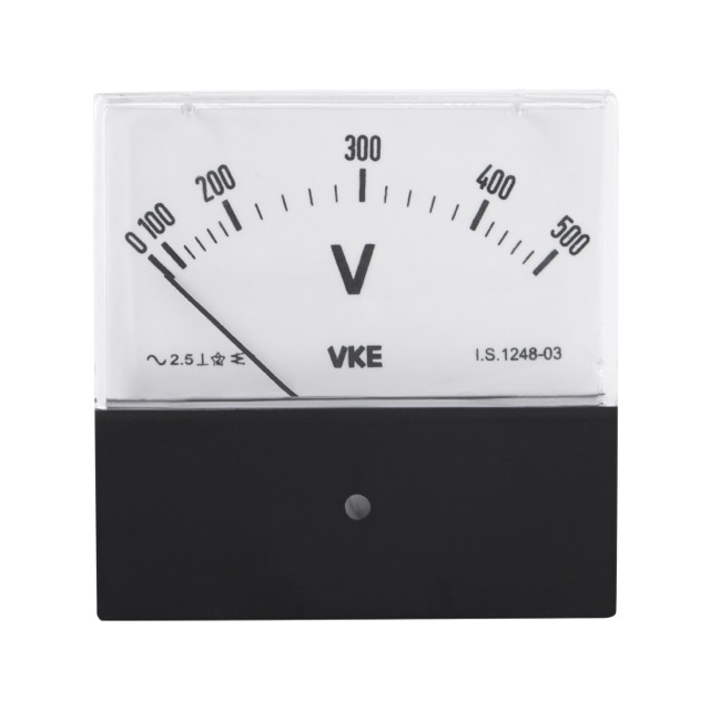 VKE SR65-500V 65mm AC Voltmeter